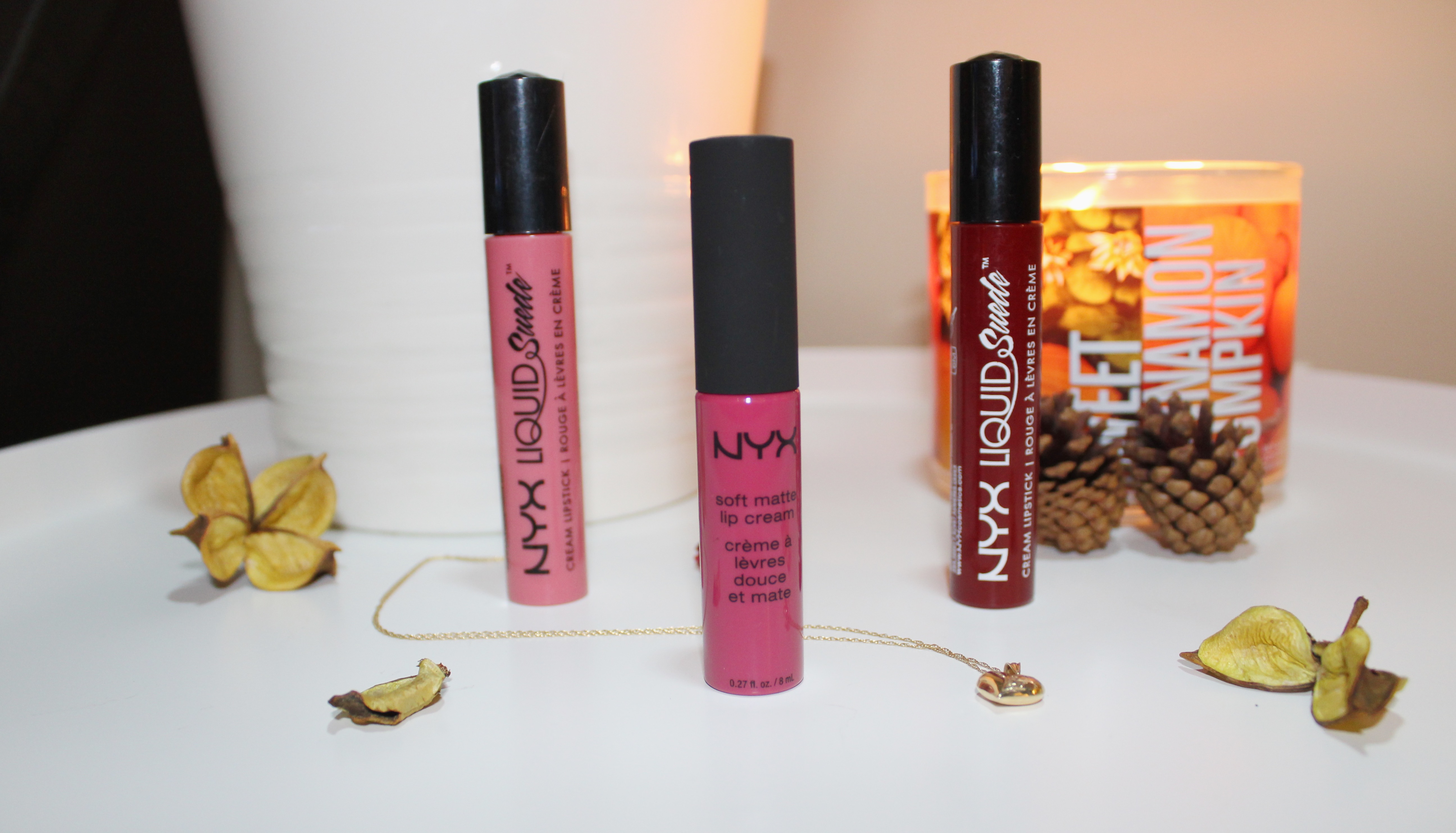 NYX Review: Liquid Suede Cream Lipstick and Soft Matte Lip Cream