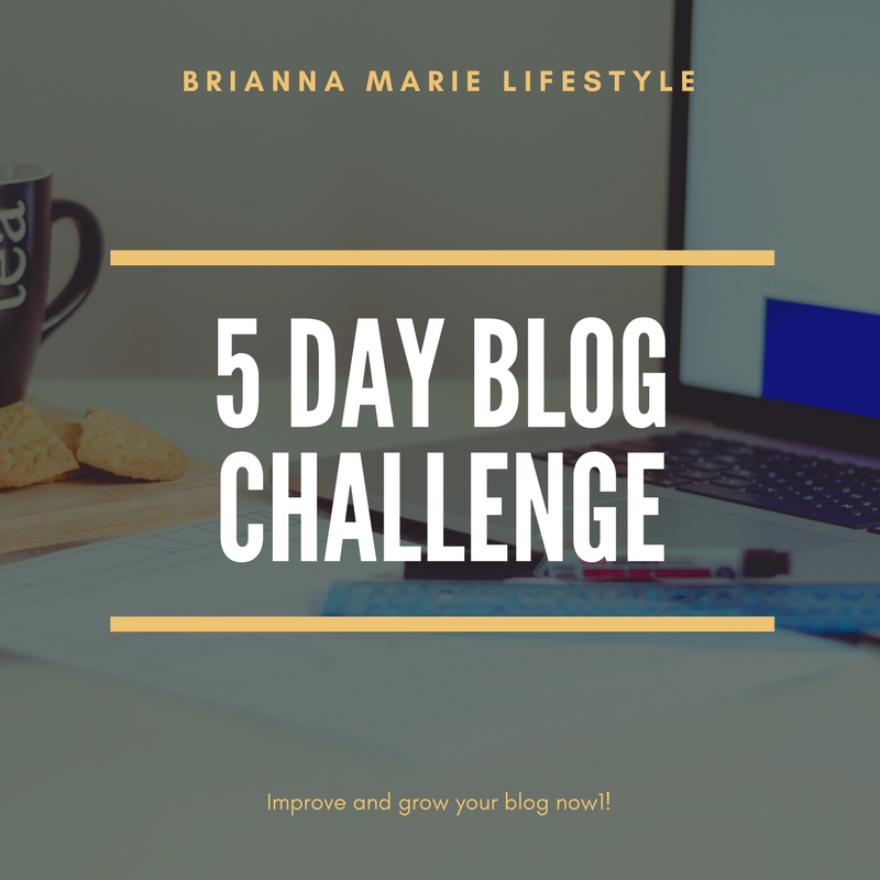 5 Day Blog Challenge
