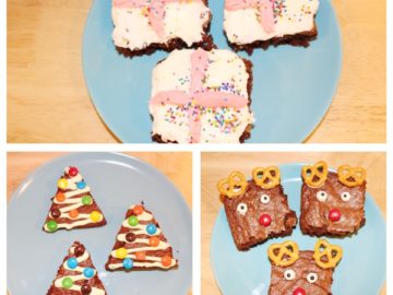 Christmas Brownies and Peppermint Buttercream Recipe