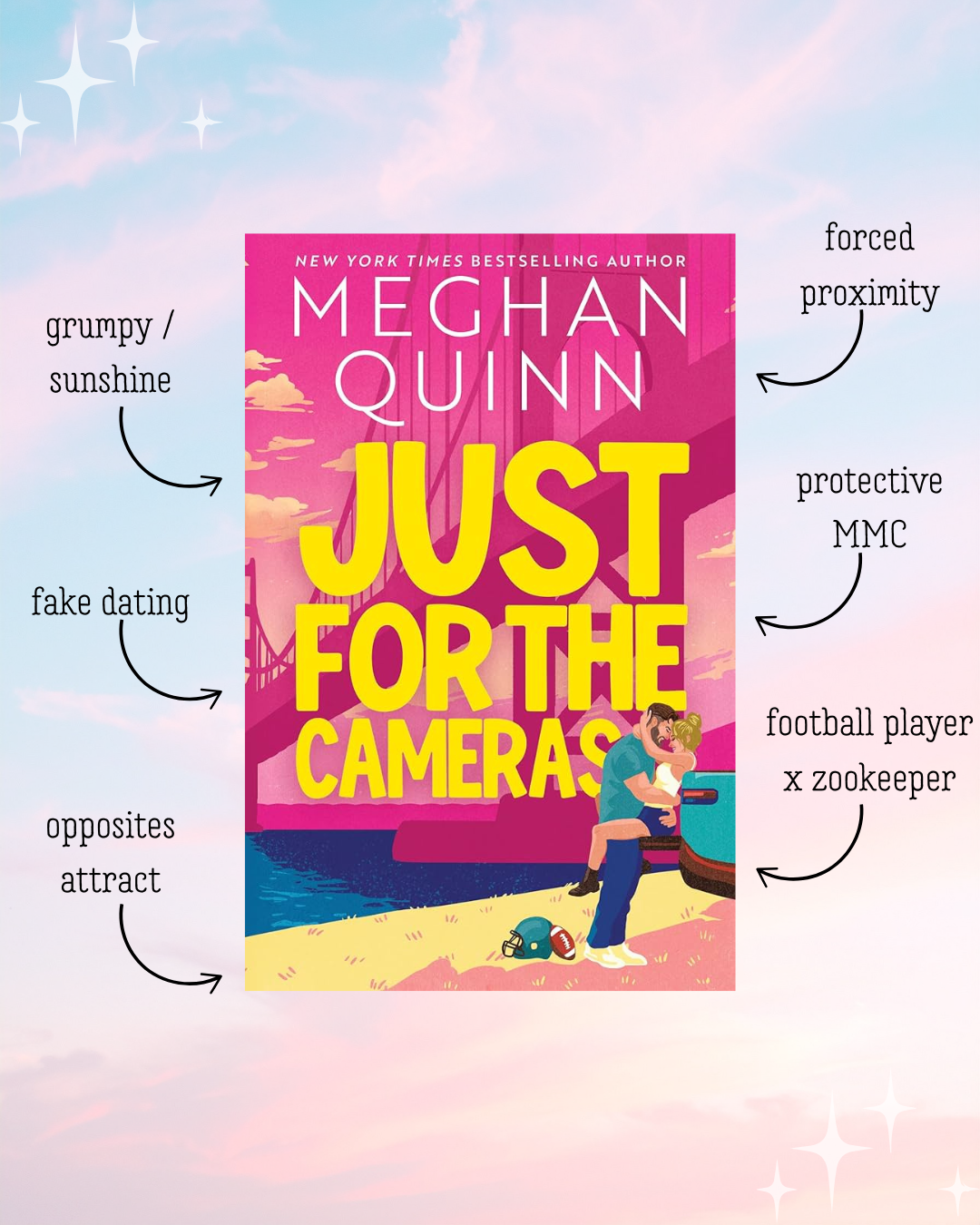 Just For The Cameras By Meghan Quinn Book Review