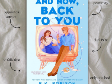 And Now, Back To You By B.K. Borison Book Review