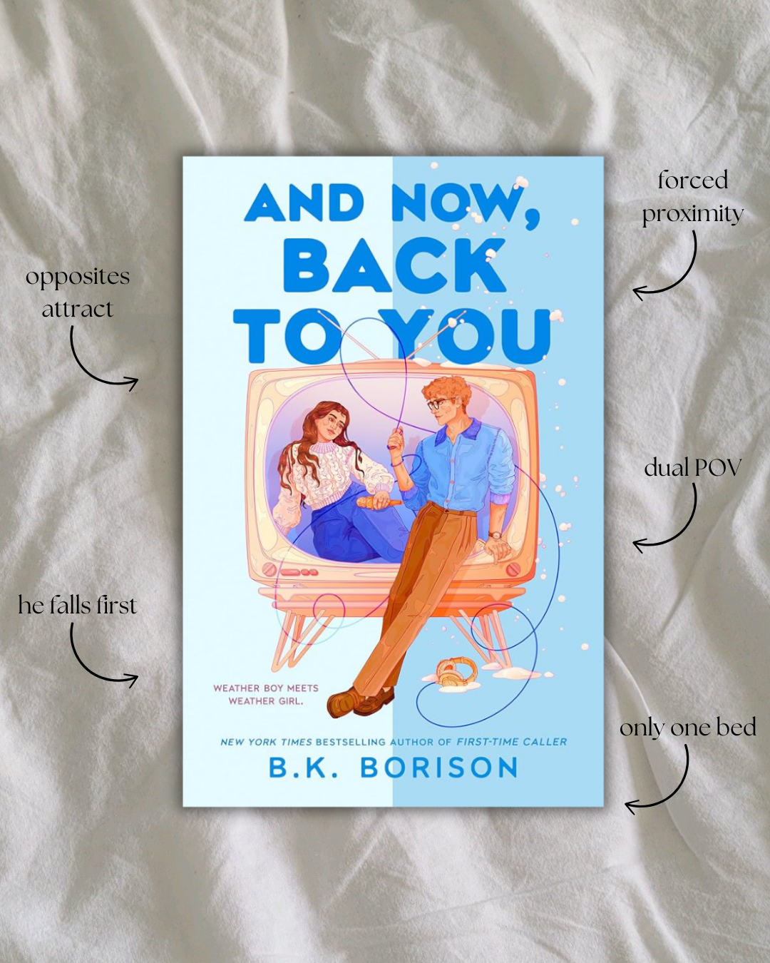 And Now, Back To You By B.K. Borison Book Review