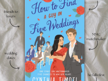 How To Find A Guy In Five Weddings By Cynthia Timoti Book Review